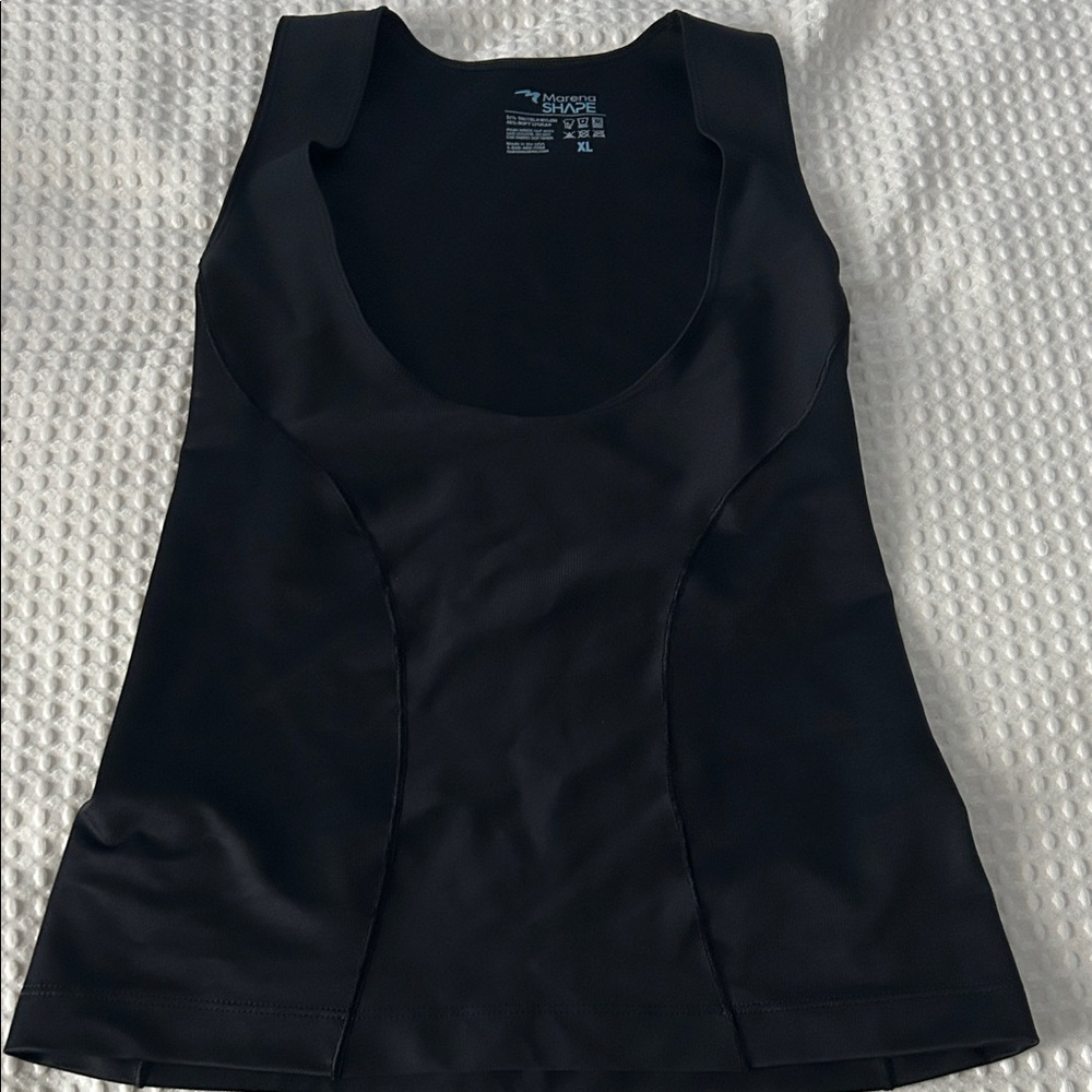 Black Marena Shaper top. Size XL